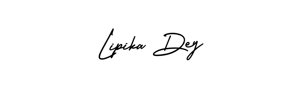 Use a signature maker to create a handwritten signature online. With this signature software, you can design (AmerikaSignatureDemo-Regular) your own signature for name Lipika Dey. Lipika Dey signature style 3 images and pictures png