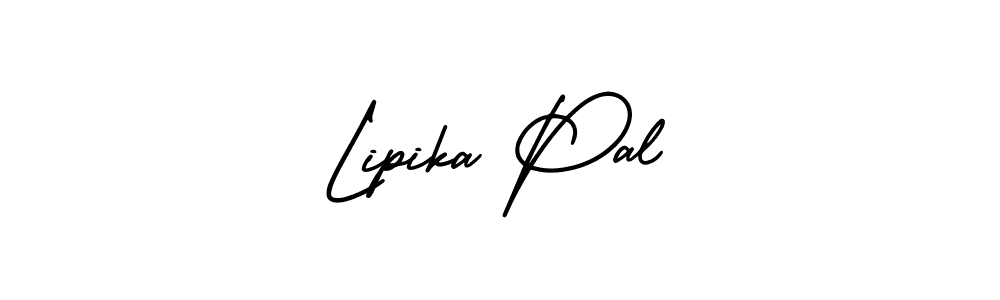 Design your own signature with our free online signature maker. With this signature software, you can create a handwritten (AmerikaSignatureDemo-Regular) signature for name Lipika Pal. Lipika Pal signature style 3 images and pictures png