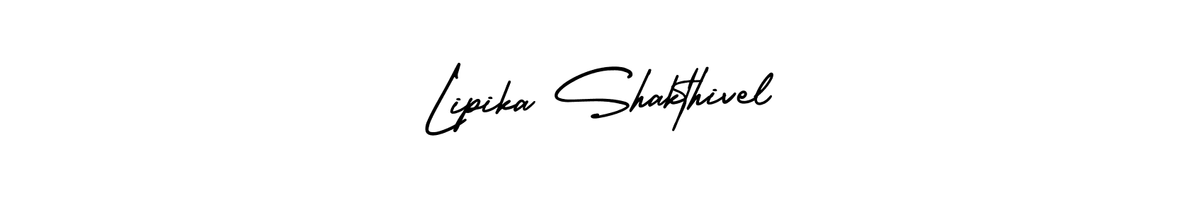 Also we have Lipika Shakthivel name is the best signature style. Create professional handwritten signature collection using AmerikaSignatureDemo-Regular autograph style. Lipika Shakthivel signature style 3 images and pictures png