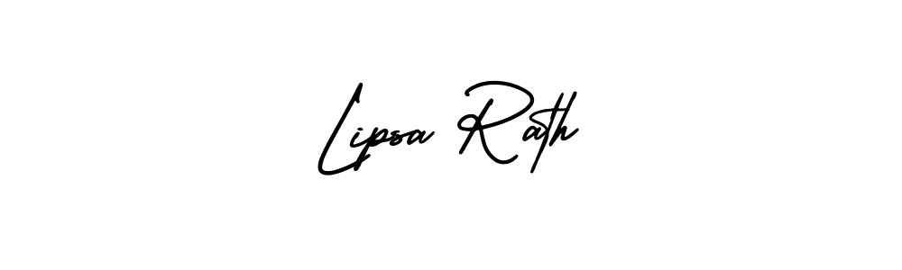 Create a beautiful signature design for name Lipsa Rath. With this signature (AmerikaSignatureDemo-Regular) fonts, you can make a handwritten signature for free. Lipsa Rath signature style 3 images and pictures png