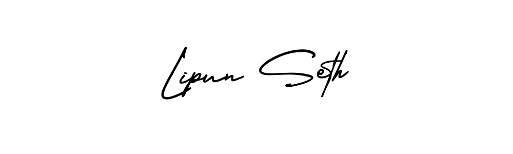 Check out images of Autograph of Lipun Seth name. Actor Lipun Seth Signature Style. AmerikaSignatureDemo-Regular is a professional sign style online. Lipun Seth signature style 3 images and pictures png