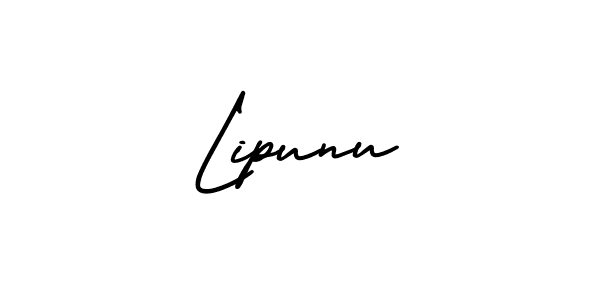 How to make Lipunu signature? AmerikaSignatureDemo-Regular is a professional autograph style. Create handwritten signature for Lipunu name. Lipunu signature style 3 images and pictures png