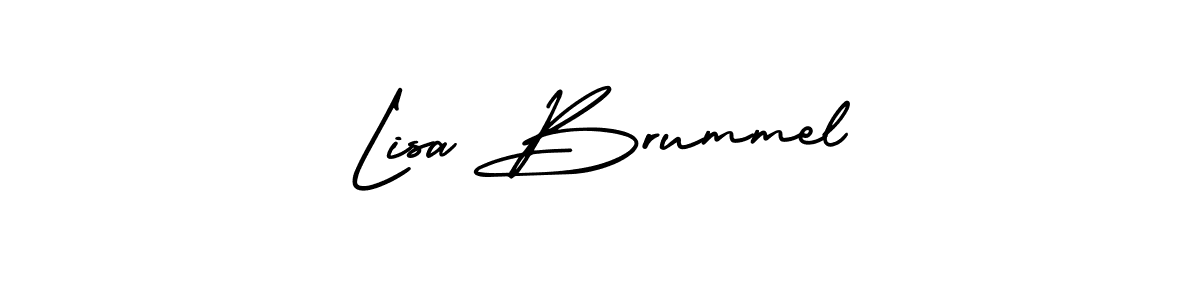 Make a beautiful signature design for name Lisa Brummel. With this signature (AmerikaSignatureDemo-Regular) style, you can create a handwritten signature for free. Lisa Brummel signature style 3 images and pictures png