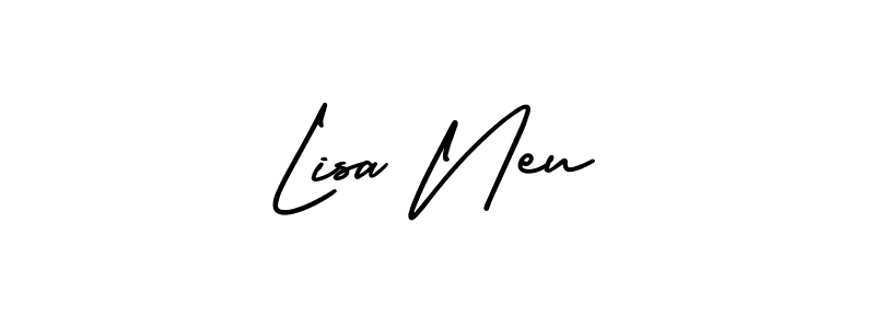 Make a beautiful signature design for name Lisa Neu. Use this online signature maker to create a handwritten signature for free. Lisa Neu signature style 3 images and pictures png