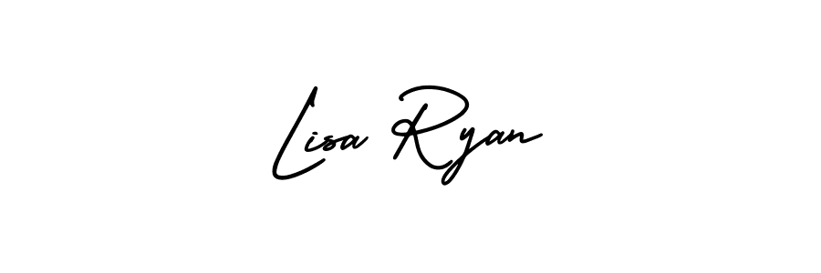 Also You can easily find your signature by using the search form. We will create Lisa Ryan name handwritten signature images for you free of cost using AmerikaSignatureDemo-Regular sign style. Lisa Ryan signature style 3 images and pictures png