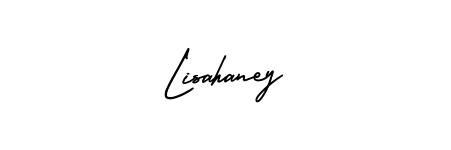 Also You can easily find your signature by using the search form. We will create Lisahaney name handwritten signature images for you free of cost using AmerikaSignatureDemo-Regular sign style. Lisahaney signature style 3 images and pictures png