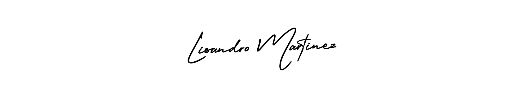 Design your own signature with our free online signature maker. With this signature software, you can create a handwritten (AmerikaSignatureDemo-Regular) signature for name Lisandro Martinez. Lisandro Martinez signature style 3 images and pictures png