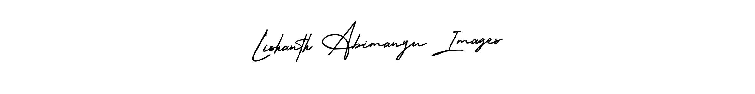 How to make Lishanth Abimanyu Images signature? AmerikaSignatureDemo-Regular is a professional autograph style. Create handwritten signature for Lishanth Abimanyu Images name. Lishanth Abimanyu Images signature style 3 images and pictures png
