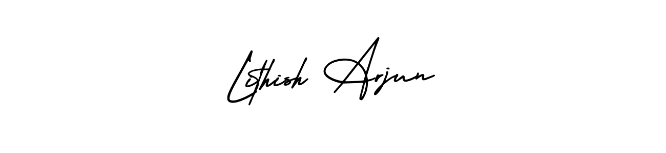 Here are the top 10 professional signature styles for the name Lithish Arjun. These are the best autograph styles you can use for your name. Lithish Arjun signature style 3 images and pictures png