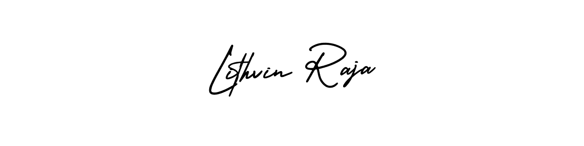 Here are the top 10 professional signature styles for the name Lithvin Raja. These are the best autograph styles you can use for your name. Lithvin Raja signature style 3 images and pictures png
