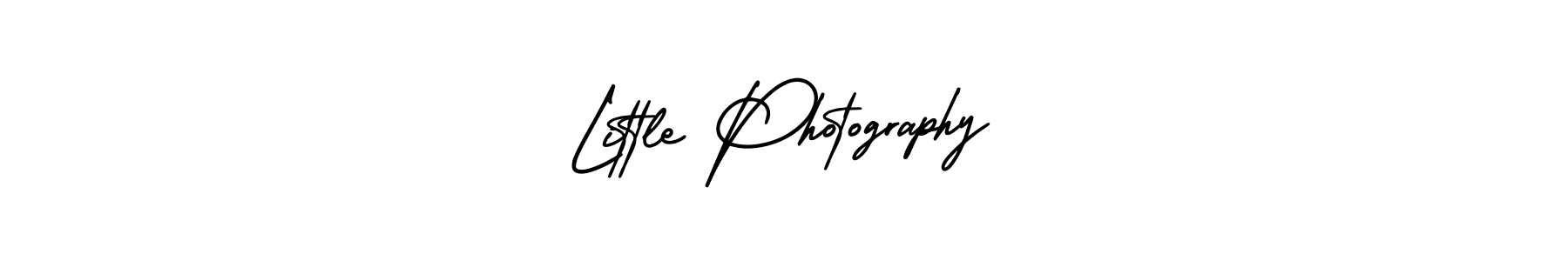 Use a signature maker to create a handwritten signature online. With this signature software, you can design (AmerikaSignatureDemo-Regular) your own signature for name Little Photography. Little Photography signature style 3 images and pictures png