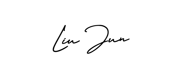 Here are the top 10 professional signature styles for the name Liu Jun. These are the best autograph styles you can use for your name. Liu Jun signature style 3 images and pictures png