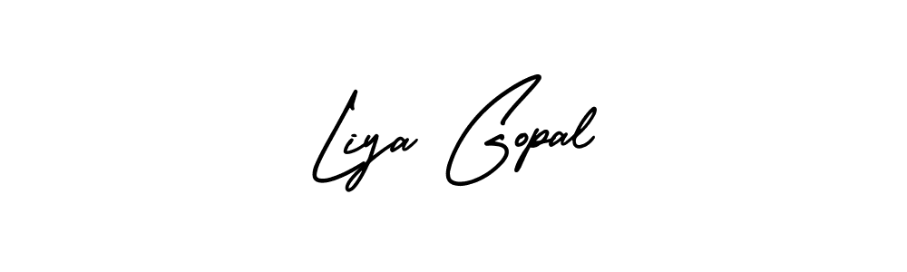 Here are the top 10 professional signature styles for the name Liya Gopal. These are the best autograph styles you can use for your name. Liya Gopal signature style 3 images and pictures png