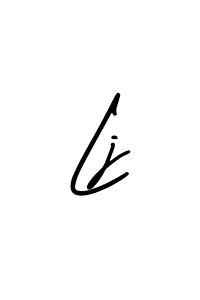 Design your own signature with our free online signature maker. With this signature software, you can create a handwritten (AmerikaSignatureDemo-Regular) signature for name Lj. Lj signature style 3 images and pictures png