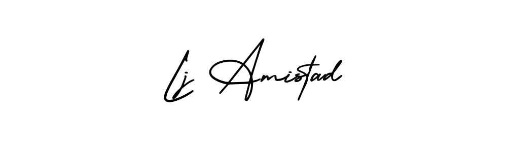 Here are the top 10 professional signature styles for the name Lj Amistad. These are the best autograph styles you can use for your name. Lj Amistad signature style 3 images and pictures png