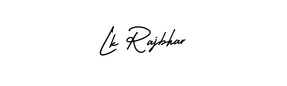 How to Draw Lk Rajbhar signature style? AmerikaSignatureDemo-Regular is a latest design signature styles for name Lk Rajbhar. Lk Rajbhar signature style 3 images and pictures png