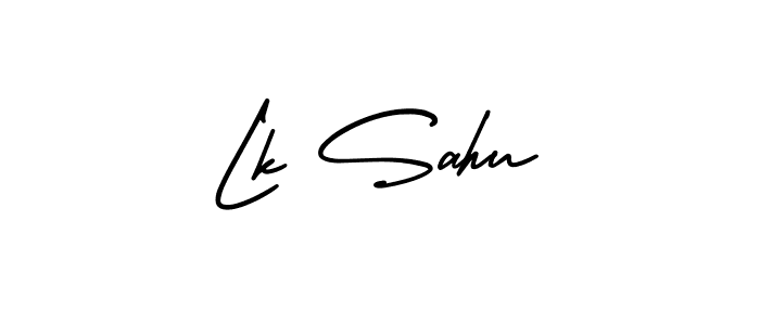 Make a beautiful signature design for name Lk Sahu. Use this online signature maker to create a handwritten signature for free. Lk Sahu signature style 3 images and pictures png