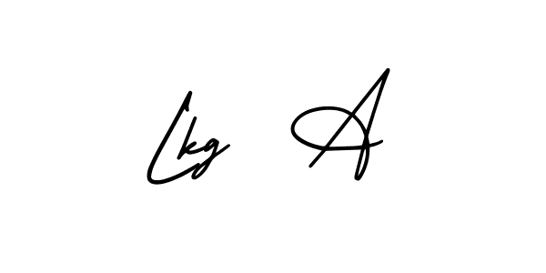 Best and Professional Signature Style for Lkg  A. AmerikaSignatureDemo-Regular Best Signature Style Collection. Lkg  A signature style 3 images and pictures png