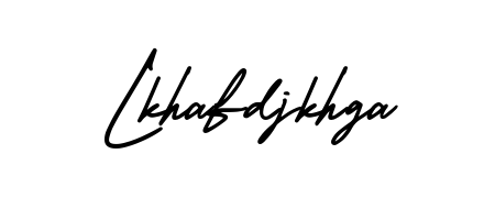 The AmerikaSignatureDemo-Regular signature style provides a bold statement for name Lkhafdjkhga. Designed for business owners, executives, and leaders. Lkhafdjkhga signature style 3 images and pictures png