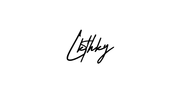 It looks lik you need a new signature style for name Lkthky. Design unique handwritten (AmerikaSignatureDemo-Regular) signature with our free signature maker in just a few clicks. Lkthky signature style 3 images and pictures png