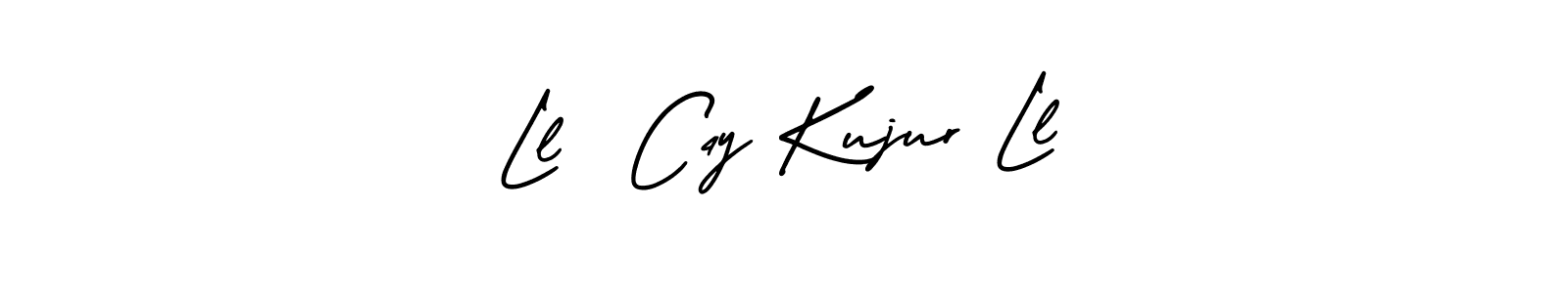 Also we have Ll  C4y Kujur Ll name is the best signature style. Create professional handwritten signature collection using AmerikaSignatureDemo-Regular autograph style. Ll  C4y Kujur Ll signature style 3 images and pictures png