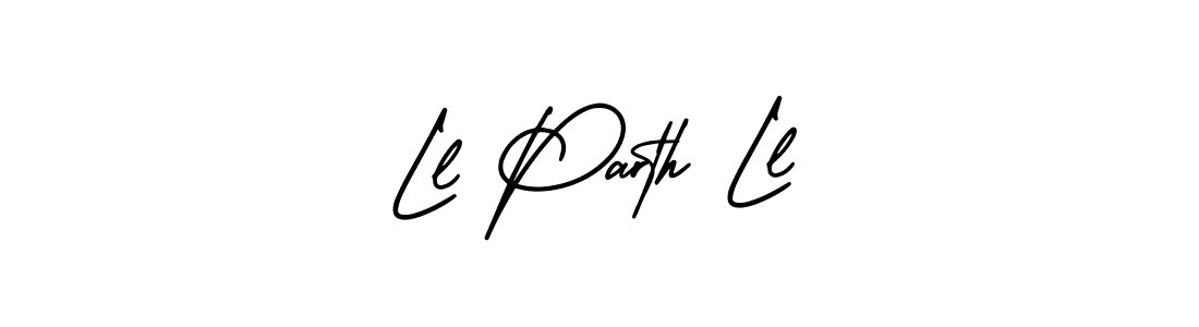 Use a signature maker to create a handwritten signature online. With this signature software, you can design (AmerikaSignatureDemo-Regular) your own signature for name Ll Parth Ll. Ll Parth Ll signature style 3 images and pictures png