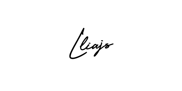 Make a short Lliajs signature style. Manage your documents anywhere anytime using AmerikaSignatureDemo-Regular. Create and add eSignatures, submit forms, share and send files easily. Lliajs signature style 3 images and pictures png