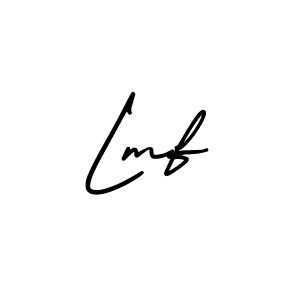 You should practise on your own different ways (AmerikaSignatureDemo-Regular) to write your name (Lmf) in signature. don't let someone else do it for you. Lmf signature style 3 images and pictures png