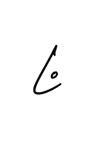 Use a signature maker to create a handwritten signature online. With this signature software, you can design (AmerikaSignatureDemo-Regular) your own signature for name Lo. Lo signature style 3 images and pictures png