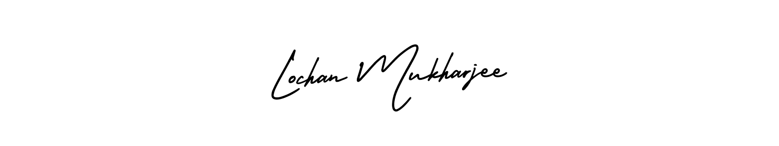 Also You can easily find your signature by using the search form. We will create Lochan Mukharjee name handwritten signature images for you free of cost using AmerikaSignatureDemo-Regular sign style. Lochan Mukharjee signature style 3 images and pictures png