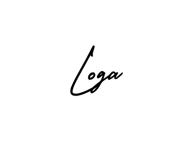 Also we have Loga name is the best signature style. Create professional handwritten signature collection using AmerikaSignatureDemo-Regular autograph style. Loga signature style 3 images and pictures png