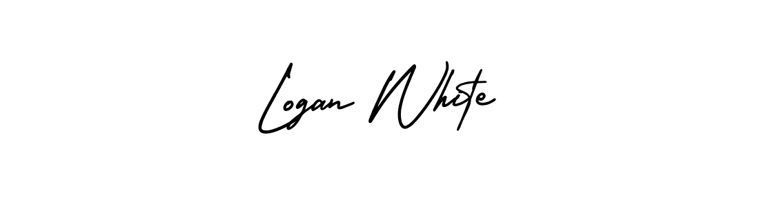 Also we have Logan White name is the best signature style. Create professional handwritten signature collection using AmerikaSignatureDemo-Regular autograph style. Logan White signature style 3 images and pictures png