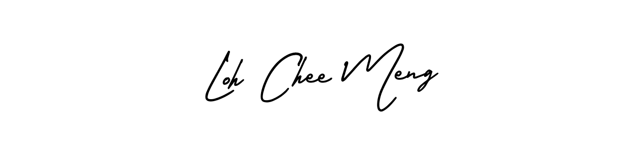 Create a beautiful signature design for name Loh Chee Meng. With this signature (AmerikaSignatureDemo-Regular) fonts, you can make a handwritten signature for free. Loh Chee Meng signature style 3 images and pictures png