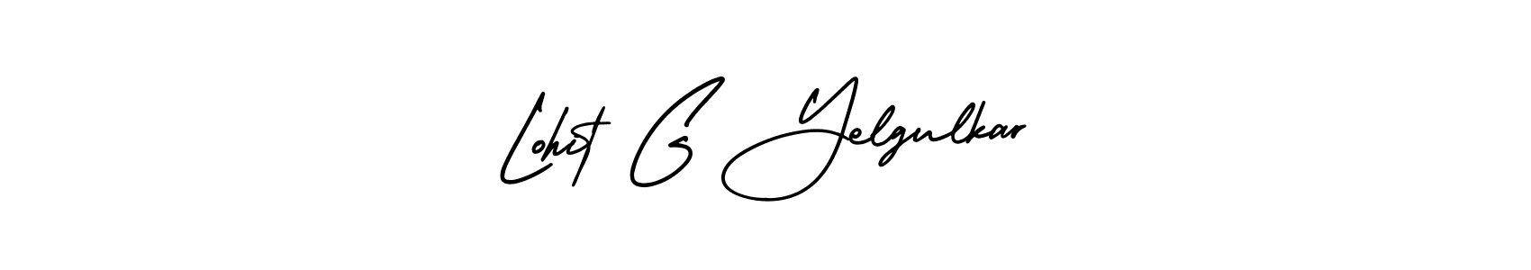 You can use this online signature creator to create a handwritten signature for the name Lohit G Yelgulkar. This is the best online autograph maker. Lohit G Yelgulkar signature style 3 images and pictures png
