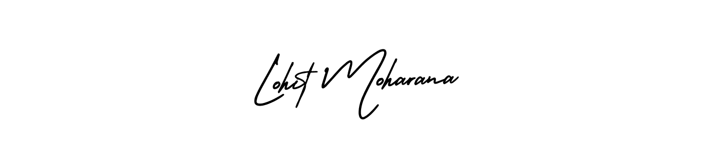 if you are searching for the best signature style for your name Lohit Moharana. so please give up your signature search. here we have designed multiple signature styles  using AmerikaSignatureDemo-Regular. Lohit Moharana signature style 3 images and pictures png