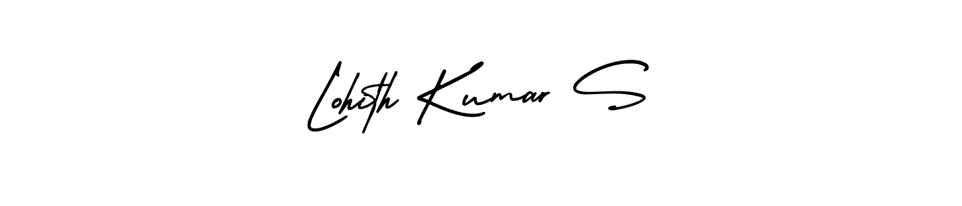 Make a short Lohith Kumar S signature style. Manage your documents anywhere anytime using AmerikaSignatureDemo-Regular. Create and add eSignatures, submit forms, share and send files easily. Lohith Kumar S signature style 3 images and pictures png