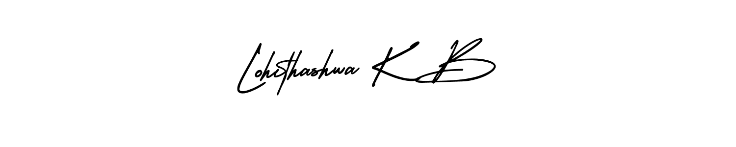Best and Professional Signature Style for Lohithashwa K B. AmerikaSignatureDemo-Regular Best Signature Style Collection. Lohithashwa K B signature style 3 images and pictures png