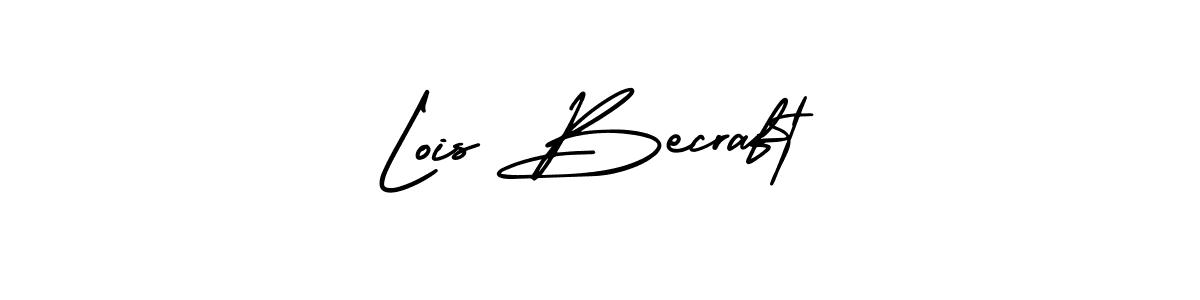 AmerikaSignatureDemo-Regular is a professional signature style that is perfect for those who want to add a touch of class to their signature. It is also a great choice for those who want to make their signature more unique. Get Lois Becraft name to fancy signature for free. Lois Becraft signature style 3 images and pictures png