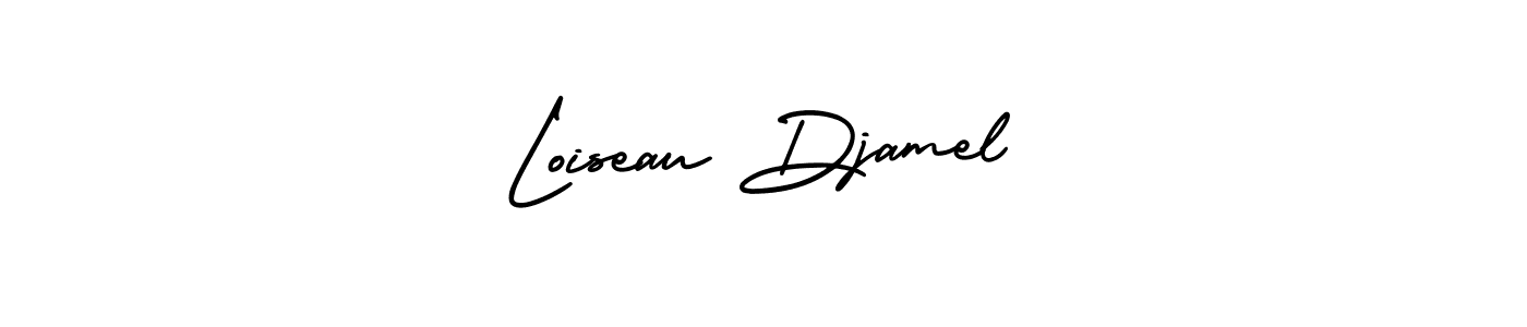 Make a beautiful signature design for name Loiseau Djamel. Use this online signature maker to create a handwritten signature for free. Loiseau Djamel signature style 3 images and pictures png