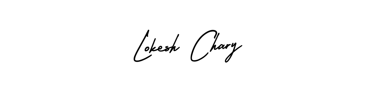 Similarly AmerikaSignatureDemo-Regular is the best handwritten signature design. Signature creator online .You can use it as an online autograph creator for name Lokesh Chary. Lokesh Chary signature style 3 images and pictures png