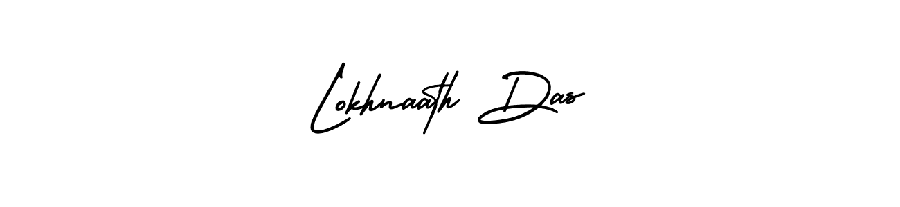 Lokhnaath Das stylish signature style. Best Handwritten Sign (AmerikaSignatureDemo-Regular) for my name. Handwritten Signature Collection Ideas for my name Lokhnaath Das. Lokhnaath Das signature style 3 images and pictures png