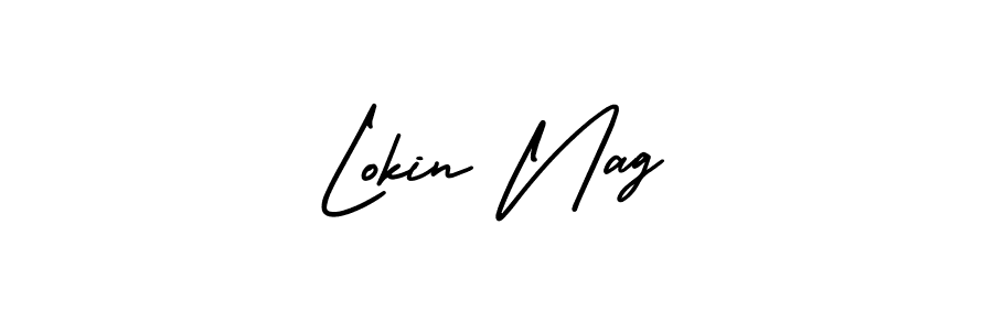 Once you've used our free online signature maker to create your best signature AmerikaSignatureDemo-Regular style, it's time to enjoy all of the benefits that Lokin Nag name signing documents. Lokin Nag signature style 3 images and pictures png