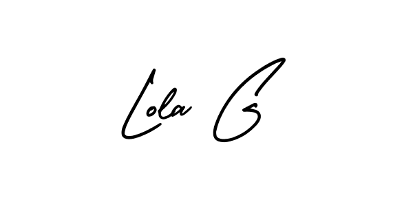 Best and Professional Signature Style for Lola G. AmerikaSignatureDemo-Regular Best Signature Style Collection. Lola G signature style 3 images and pictures png