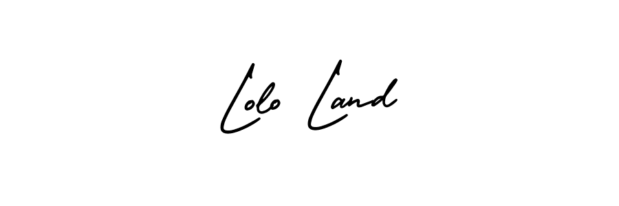 Also we have Lolo Land name is the best signature style. Create professional handwritten signature collection using AmerikaSignatureDemo-Regular autograph style. Lolo Land signature style 3 images and pictures png