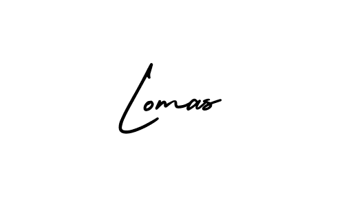 It looks lik you need a new signature style for name Lomas. Design unique handwritten (AmerikaSignatureDemo-Regular) signature with our free signature maker in just a few clicks. Lomas signature style 3 images and pictures png