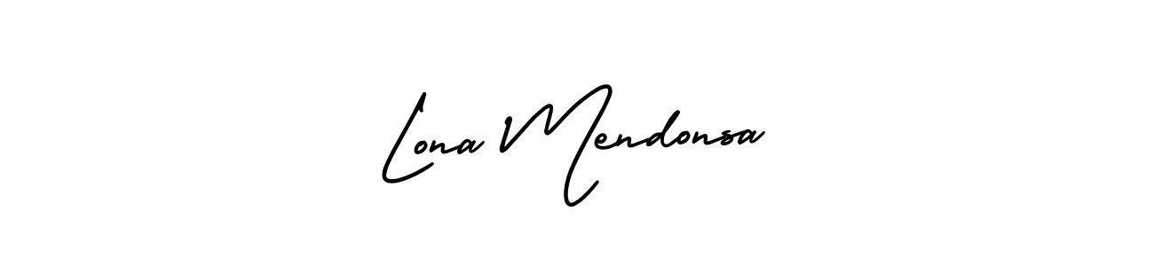 You can use this online signature creator to create a handwritten signature for the name Lona Mendonsa. This is the best online autograph maker. Lona Mendonsa signature style 3 images and pictures png