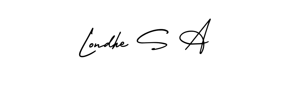 Make a beautiful signature design for name Londhe S A. Use this online signature maker to create a handwritten signature for free. Londhe S A signature style 3 images and pictures png