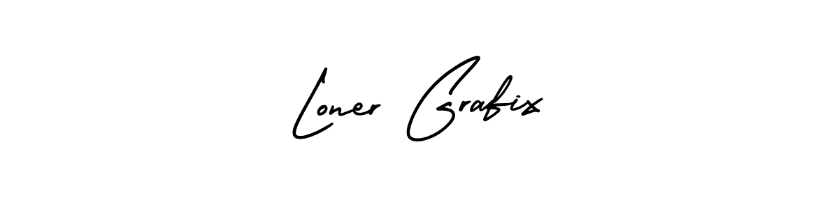 Once you've used our free online signature maker to create your best signature AmerikaSignatureDemo-Regular style, it's time to enjoy all of the benefits that Loner Grafix name signing documents. Loner Grafix signature style 3 images and pictures png