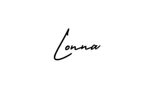 Check out images of Autograph of Lonna name. Actor Lonna Signature Style. AmerikaSignatureDemo-Regular is a professional sign style online. Lonna signature style 3 images and pictures png