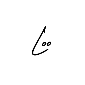 Create a beautiful signature design for name Loo. With this signature (AmerikaSignatureDemo-Regular) fonts, you can make a handwritten signature for free. Loo signature style 3 images and pictures png